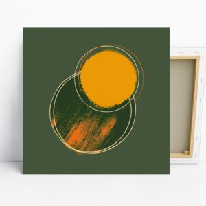 Geometric Sun Burst Art