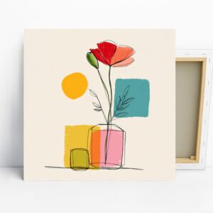 Colorful Poppy Art