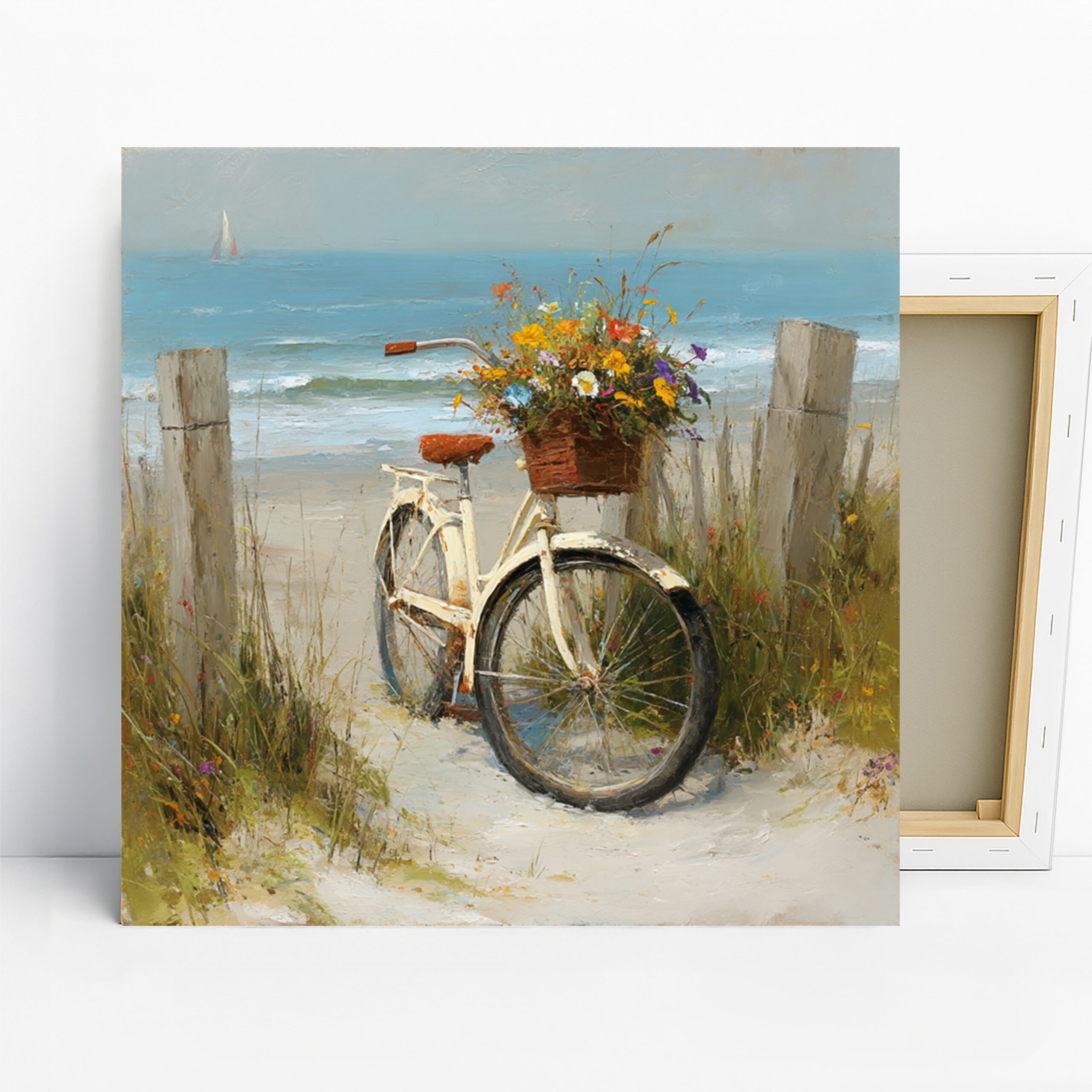 1.jpg Beach Bicycle Bliss Art