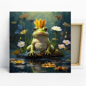 Frog King Art