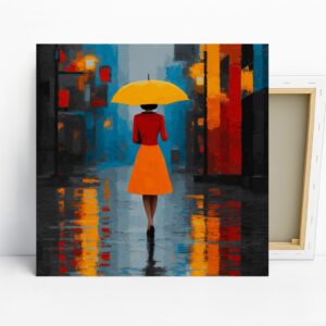 Yellow Umbrella City Walk