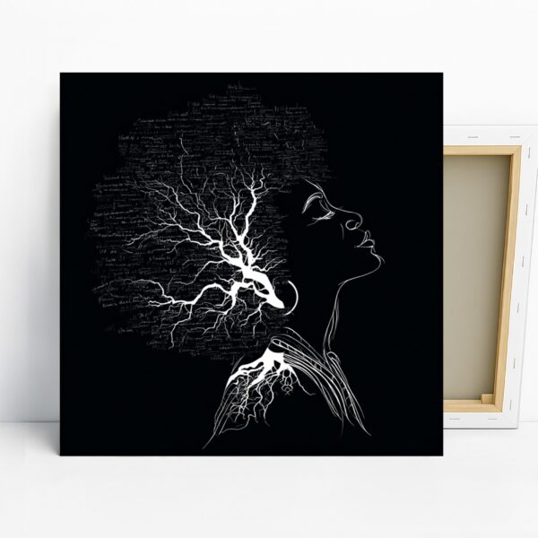Neural Network Silhouette Art