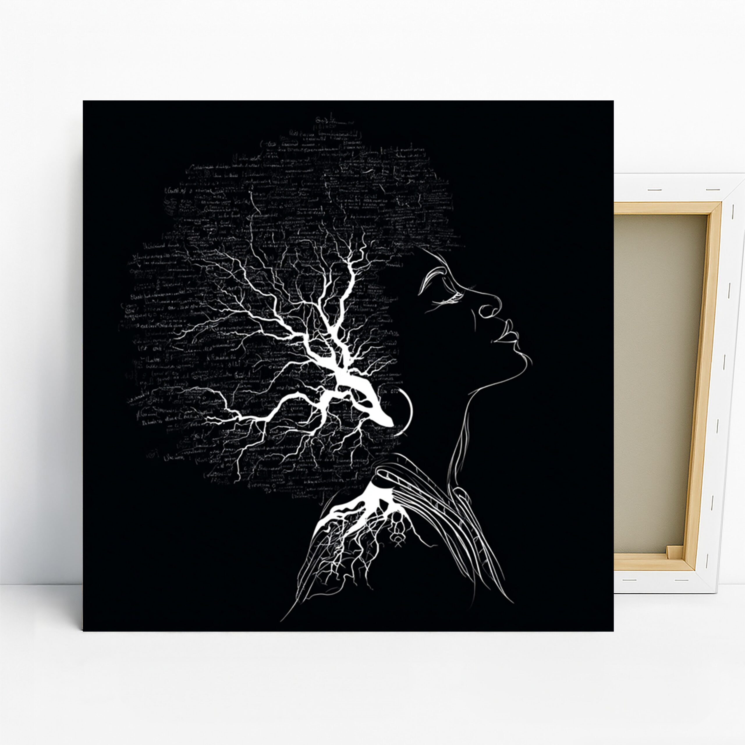 1.jpg Neural Network Silhouette Art