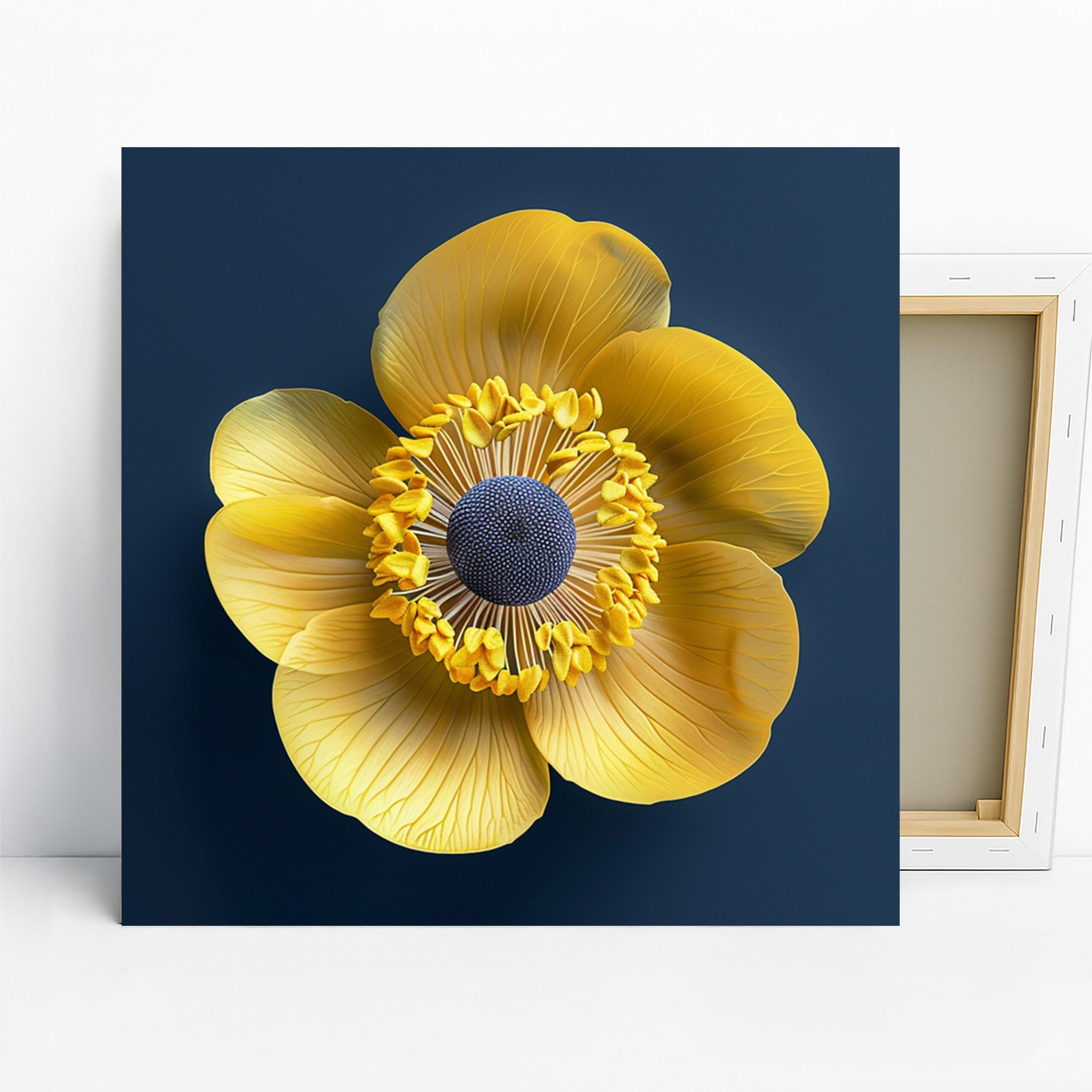 1.jpg Yellow Flower Art