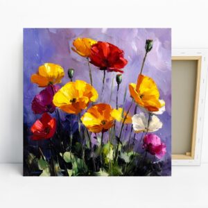 Poppy Field Art