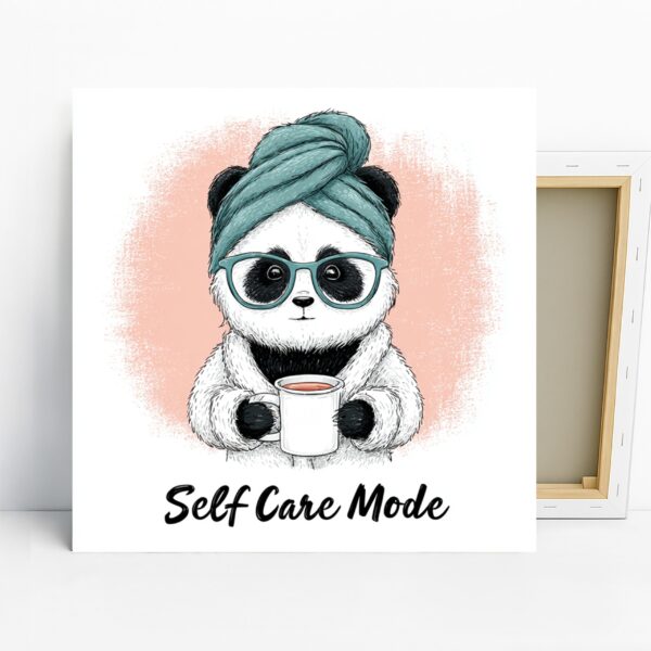 Panda Coffee Break Art