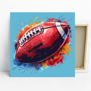 Dynamic Football Art