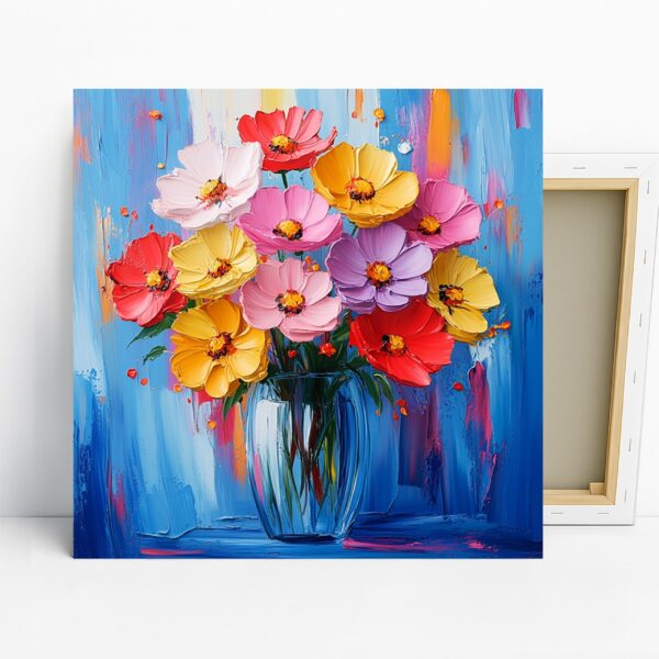 Vibrant Flower Bouquet Art