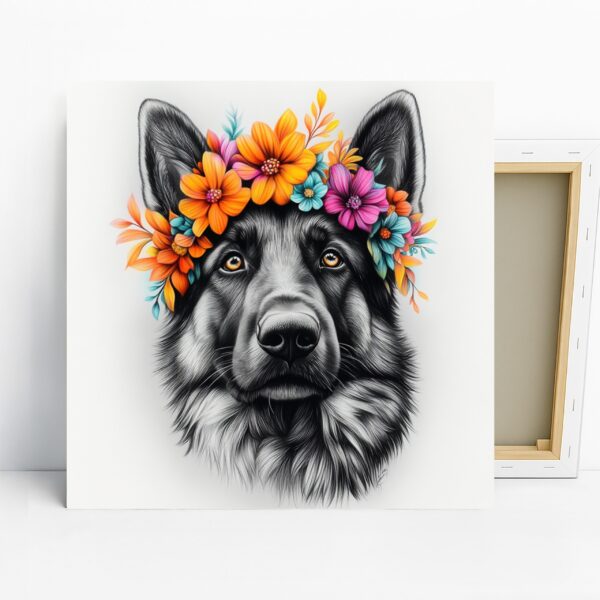 German Shepherd Art