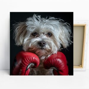 Maltese Dog Art