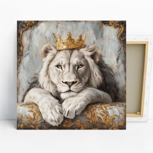 Lion Crown Art