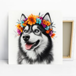 Siberian Husky Art