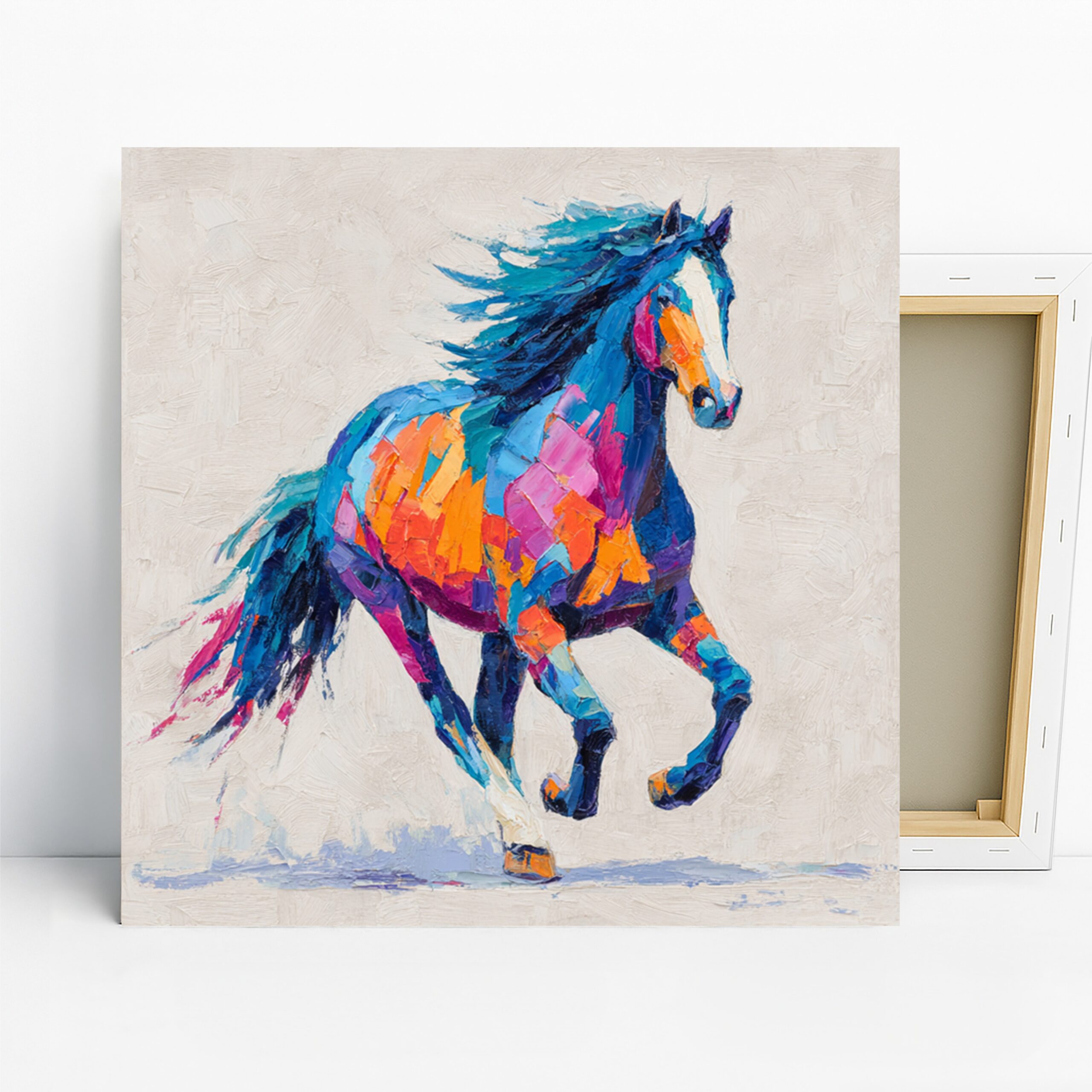 1.jpg Colorful Horse Art