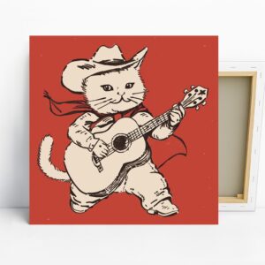 Cowboy Cat Art