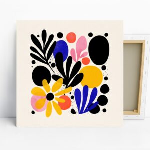 Colorful Shapes Abstract Art