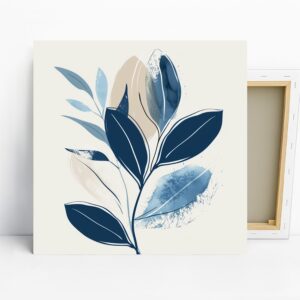 Blue Leaf Art