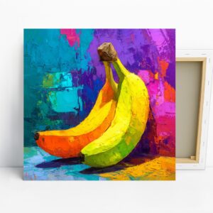 Vibrant Banana Art