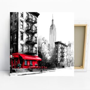 New York City Cafe Art