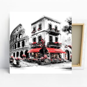 Rome Cafe Art