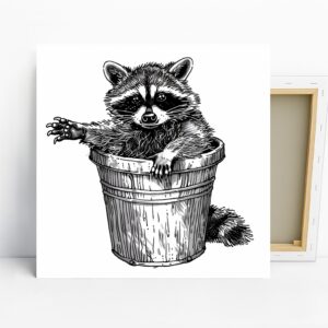 Raccoon Art