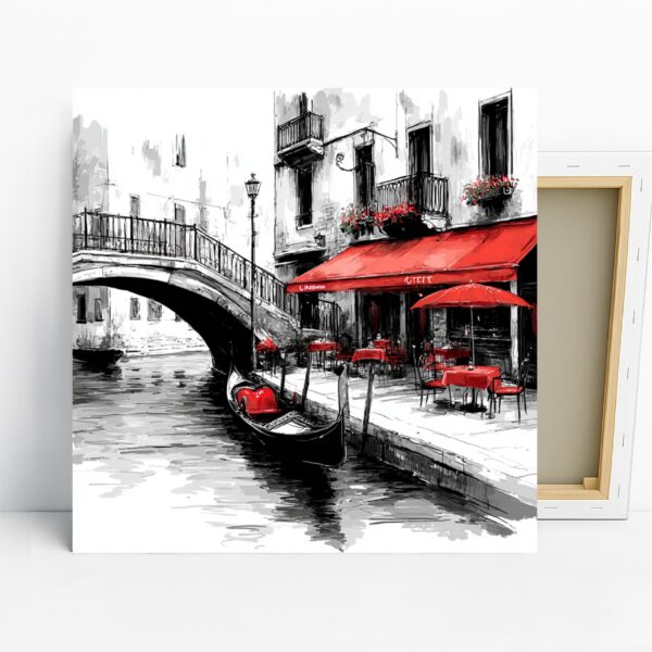 Venice Canal Cafe Art
