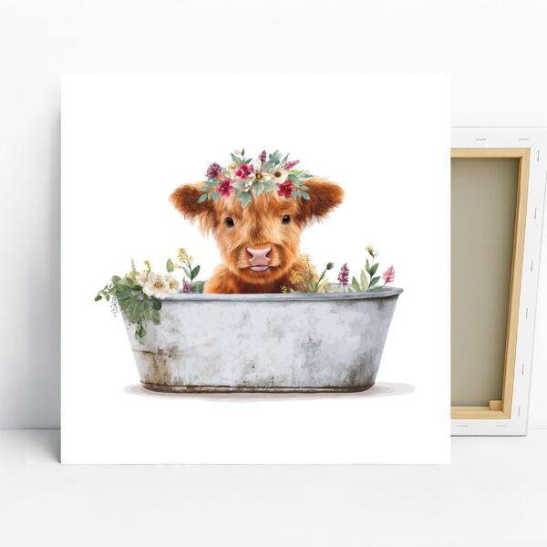 Highland Cow Art
