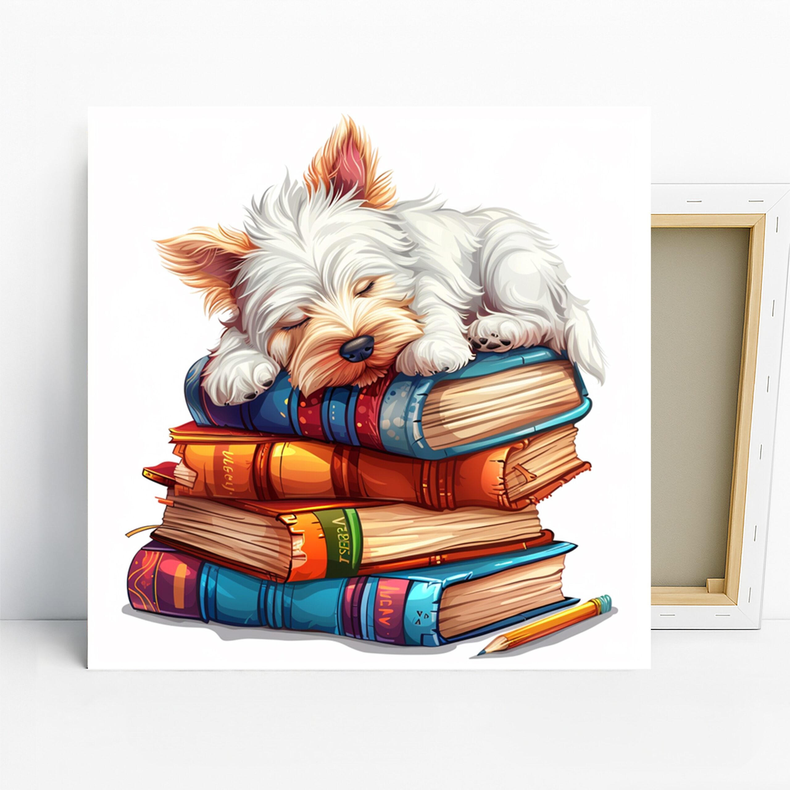 1.jpg Westie Dog Art