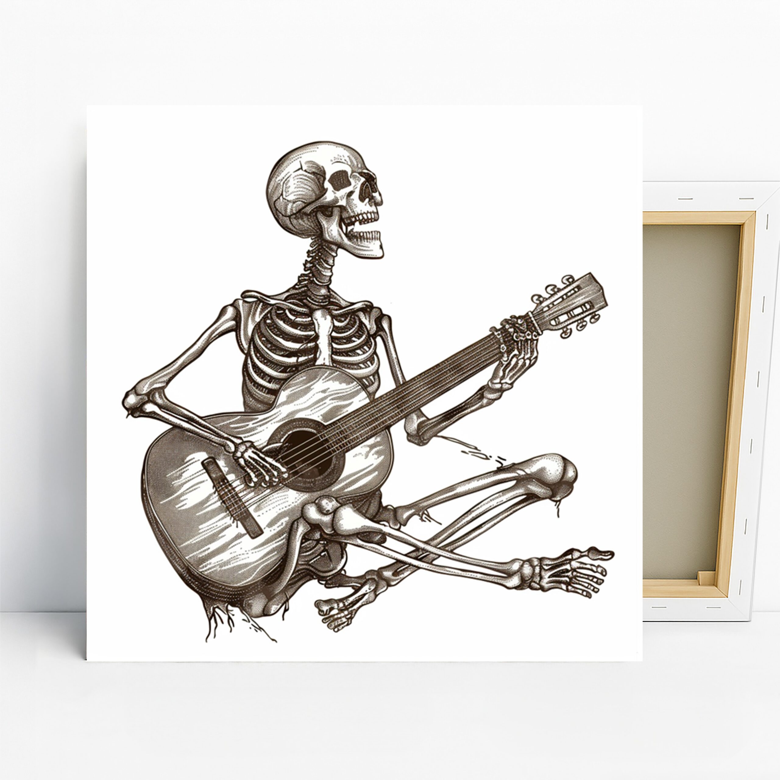 1.jpg Skeleton Guitarist Art