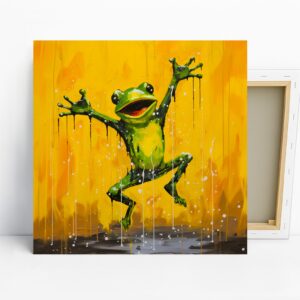 Jumping Frog Art