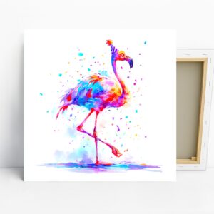 Flamingo Party Art