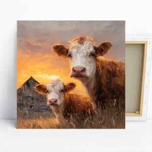 Highland Cow Art