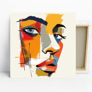 Vibrant Face Art