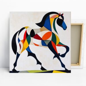 Colorful Horse Art