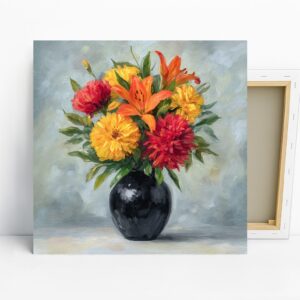 Vibrant Bouquet Art