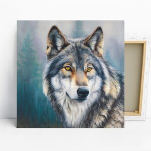 Wolf Portrait Art