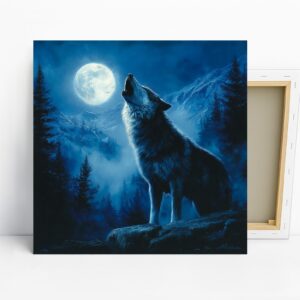 Howling Wolf Art