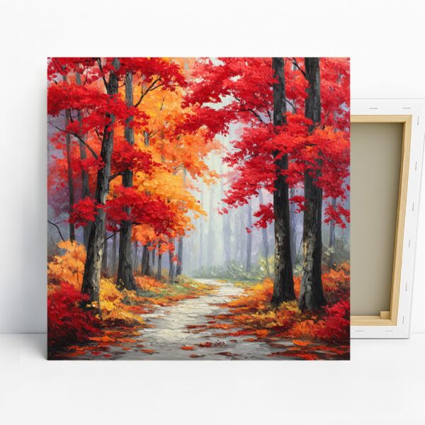 Autumn Forest Path Art