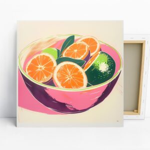 Citrus Bowl Art