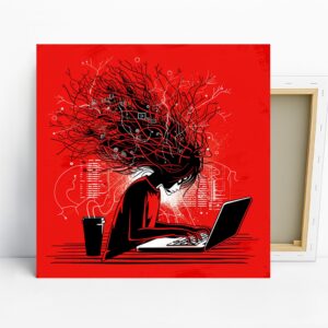 Digital Overload Art