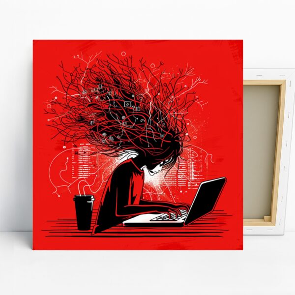 Digital Overload Art