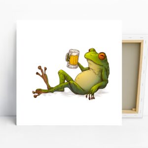 Frog Beer Art