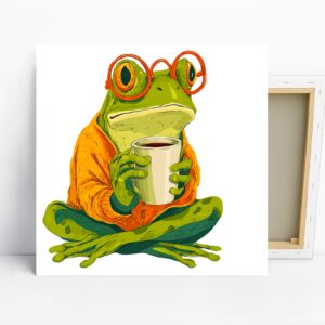 Coffee Frog Art