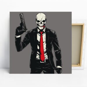Skull Hitman Art