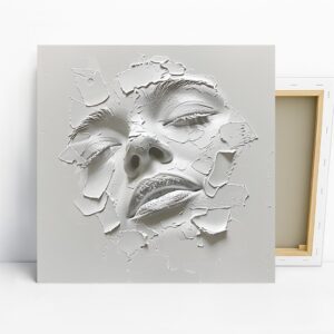 Sculptural Face Art