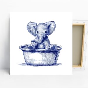 Baby Elephant Art