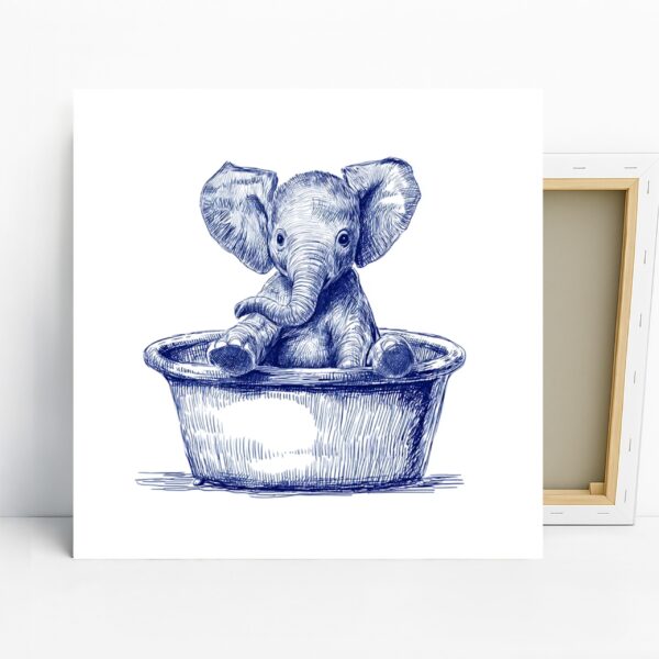 Baby Elephant Art