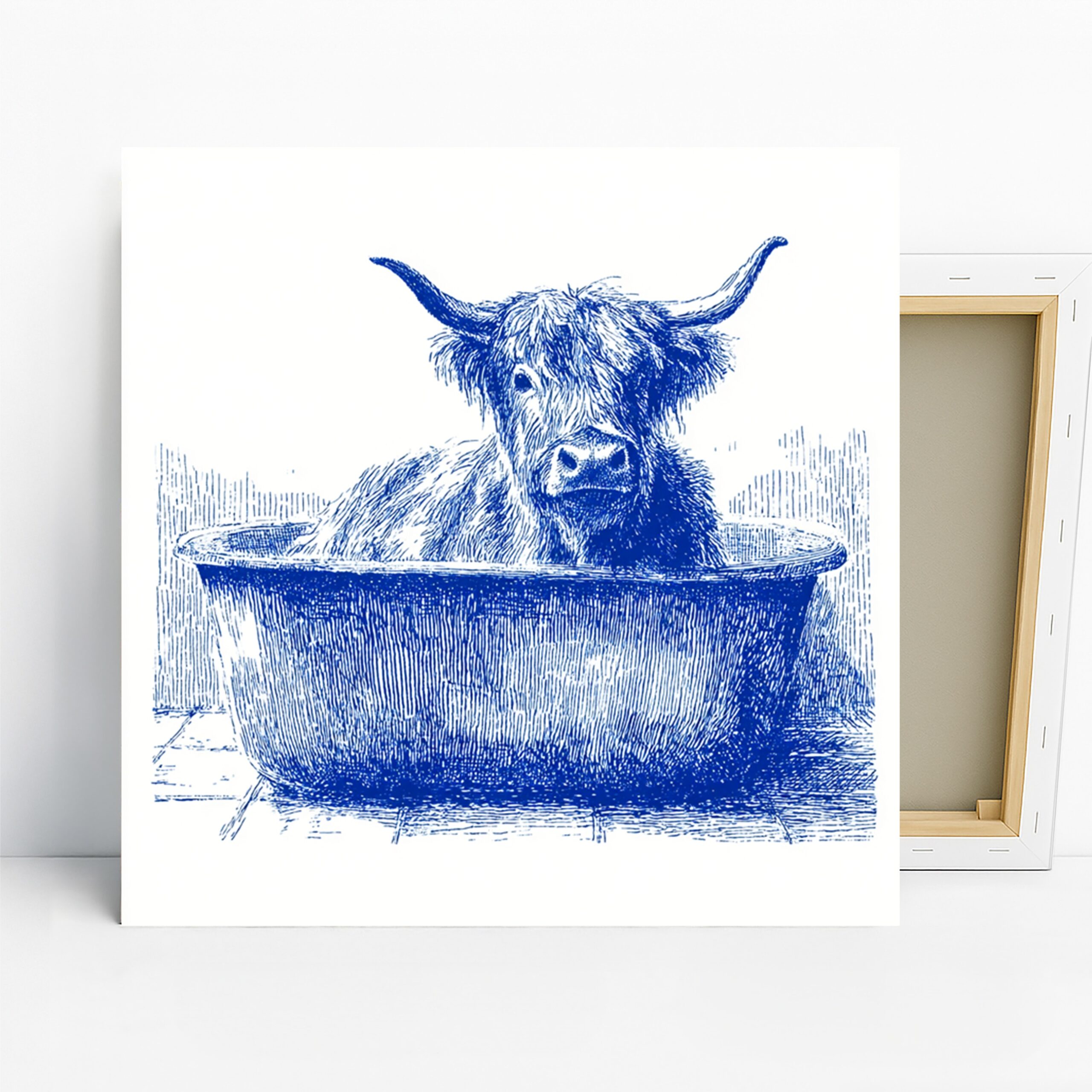1.jpg Highland Cow Art