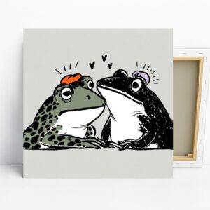 Frog Friends Art