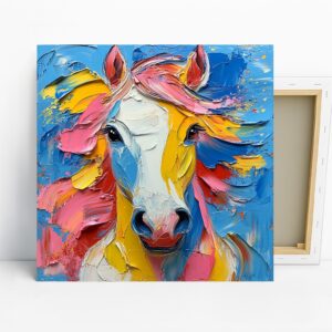Colorful Horse Art