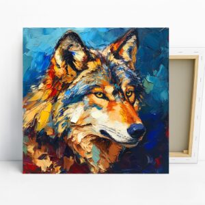 Wolf Portrait Art